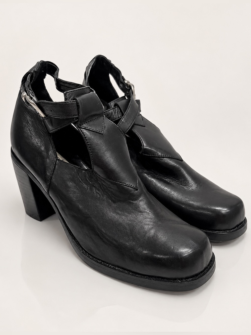 Vertan Women’s Shoes boot size 9 Leather Vintage # box 963